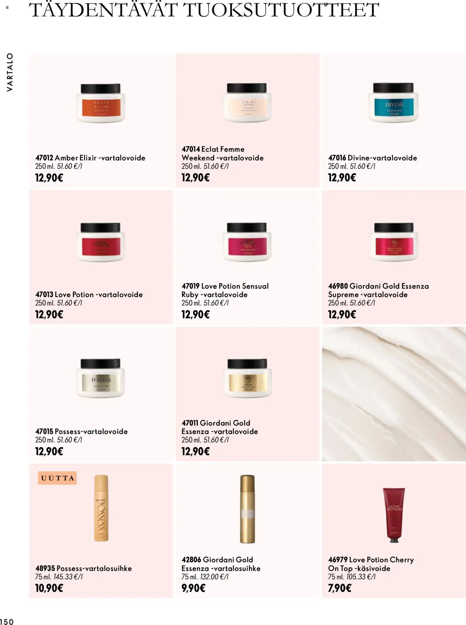 Oriflame tarjoukset – voimassa 18/11/2026 alkaen | Sivu: 150 | Tuotteet: Vartalovoide, Käsivoide