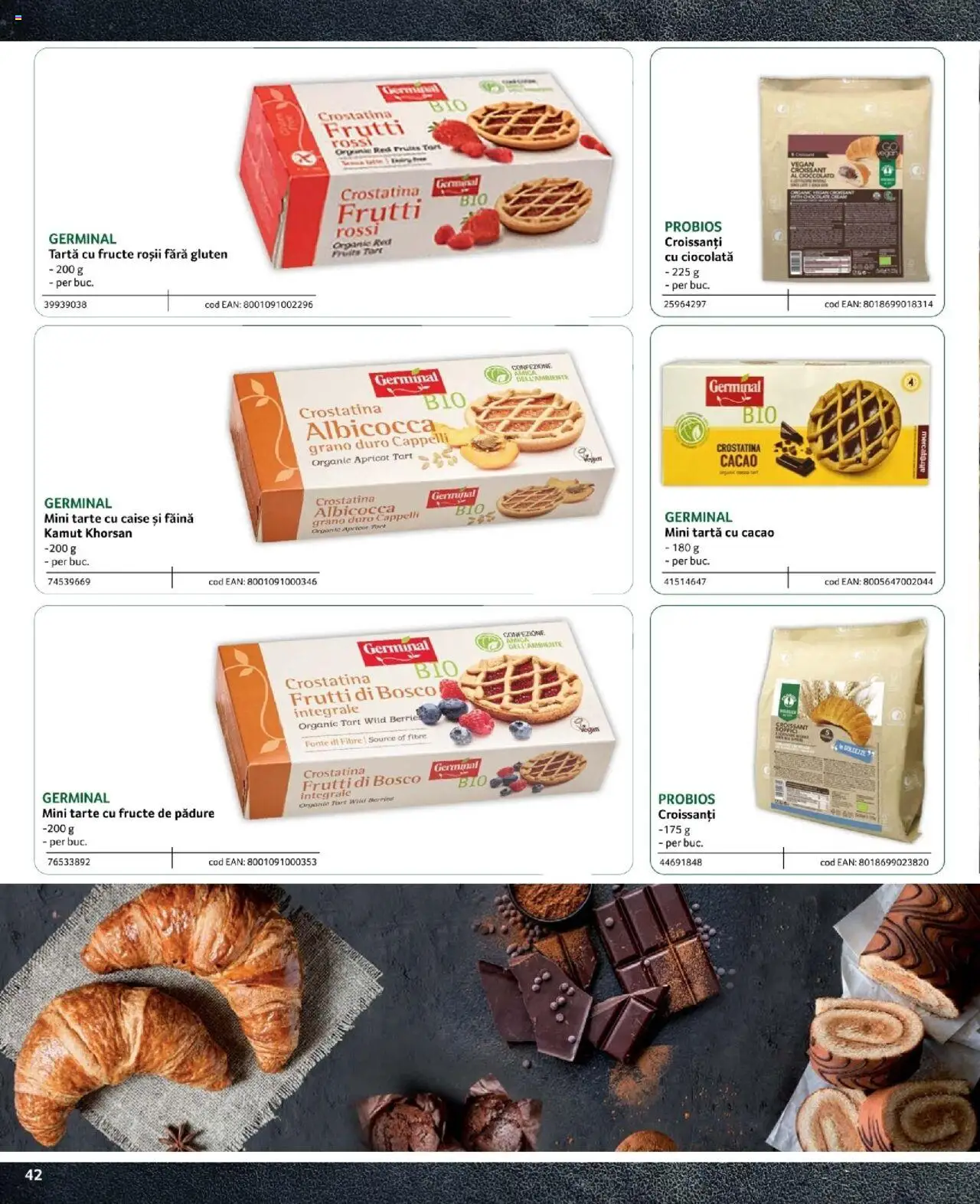 Noul catalog Selgros – valabil de la 09.02.2024 | Pagină: 42 | Produse: Tort, Ciocolată, Făină, Cacao