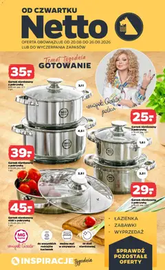 Pogląd oferty "Netto gazetka od czwartku NonFood" - ważna od 20.08.2026
