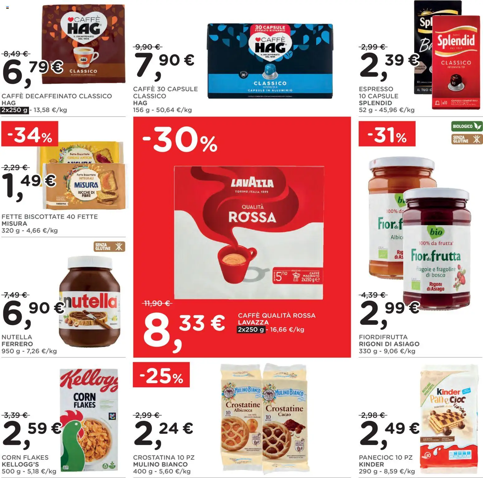 Volantino Poli del 06.05.2026 | Pagina: 14 | Prodotti: Caffè, Fragole, Cacao, Fette biscottate