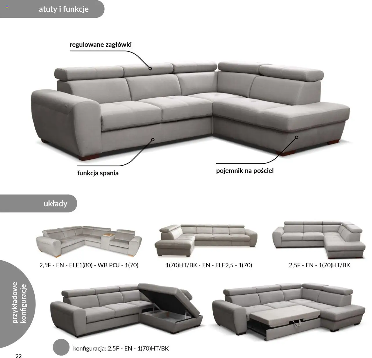 Black Red White Gazetka - Katalog mebli wypoczynkowych MAOS od 27.08.2024 | Strona: 22 | Produkty: Pościel