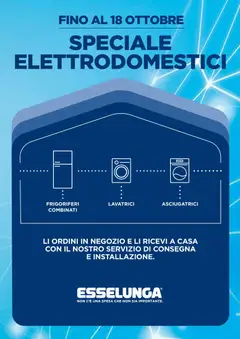 Anteprima del volantino Esselunga S volantino Elettrodomestici valido a partire dal 01/10/2026
