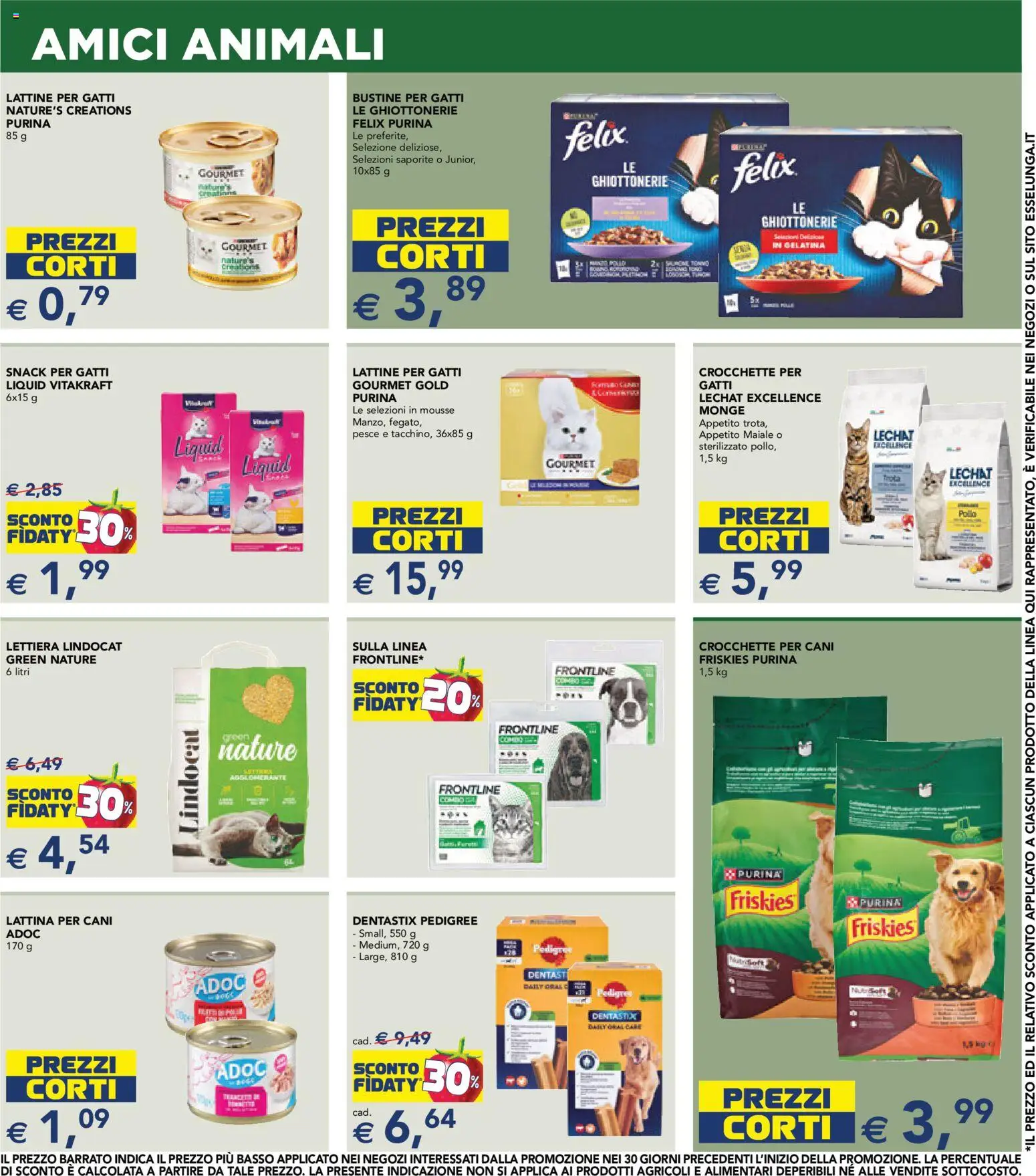 Volantino Esselunga S del 18.06.2026 | Pagina: 19 | Prodotti: Pollo, Pesce, Trota, Crocchette