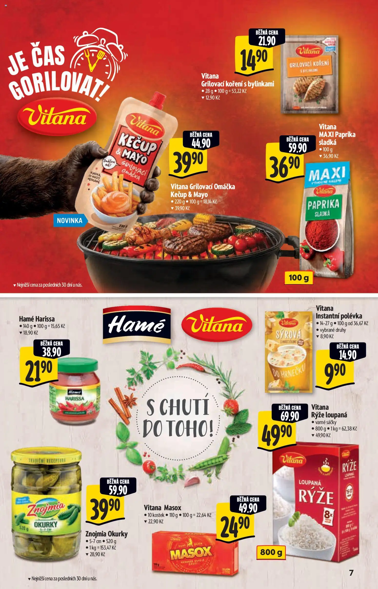 Albert katalog - Hypermarket od 01.07.2026 | Strana: 7 | Produkty: Rýže, Okurky, Koření, Paprika