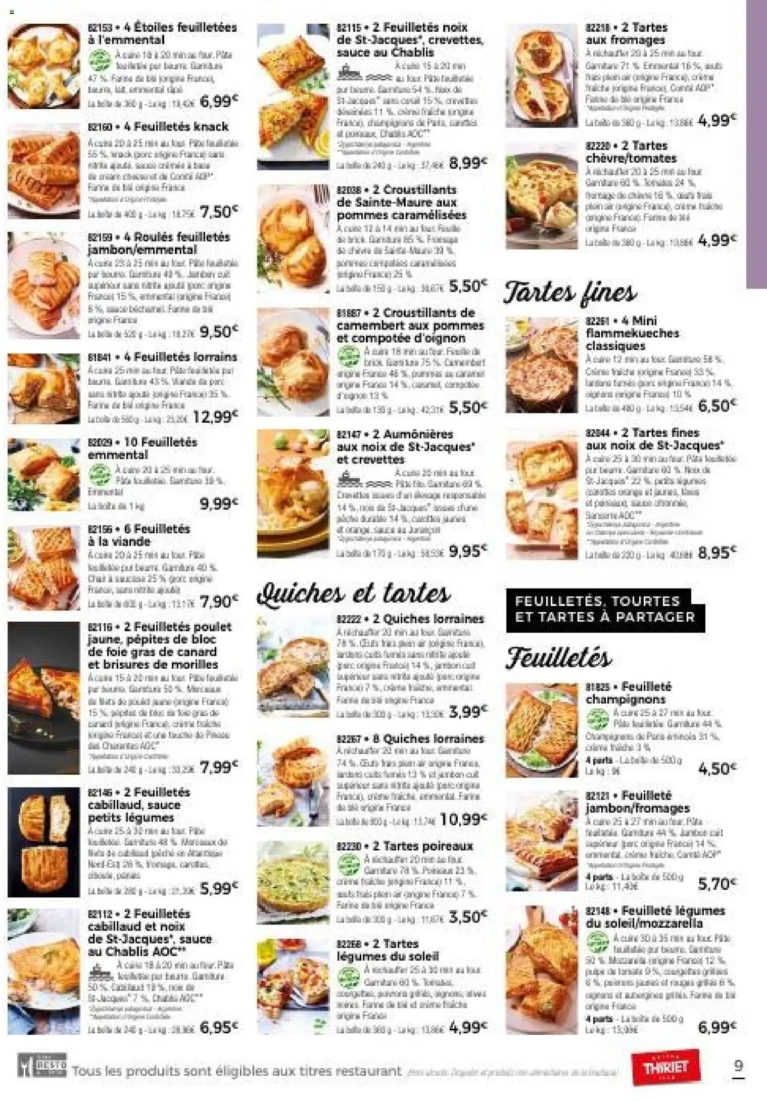 {H1} | Page: 15 | Produits: Poireaux, Bloc de foie gras, Viande, Camembert