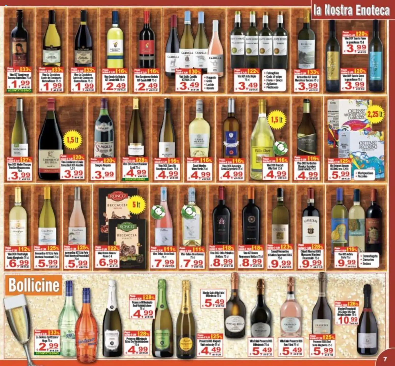 Volantino CTS del 01/07/2026 | Pagina: 7 | Prodotti: Prosecco, Enoteca, Pecorino
