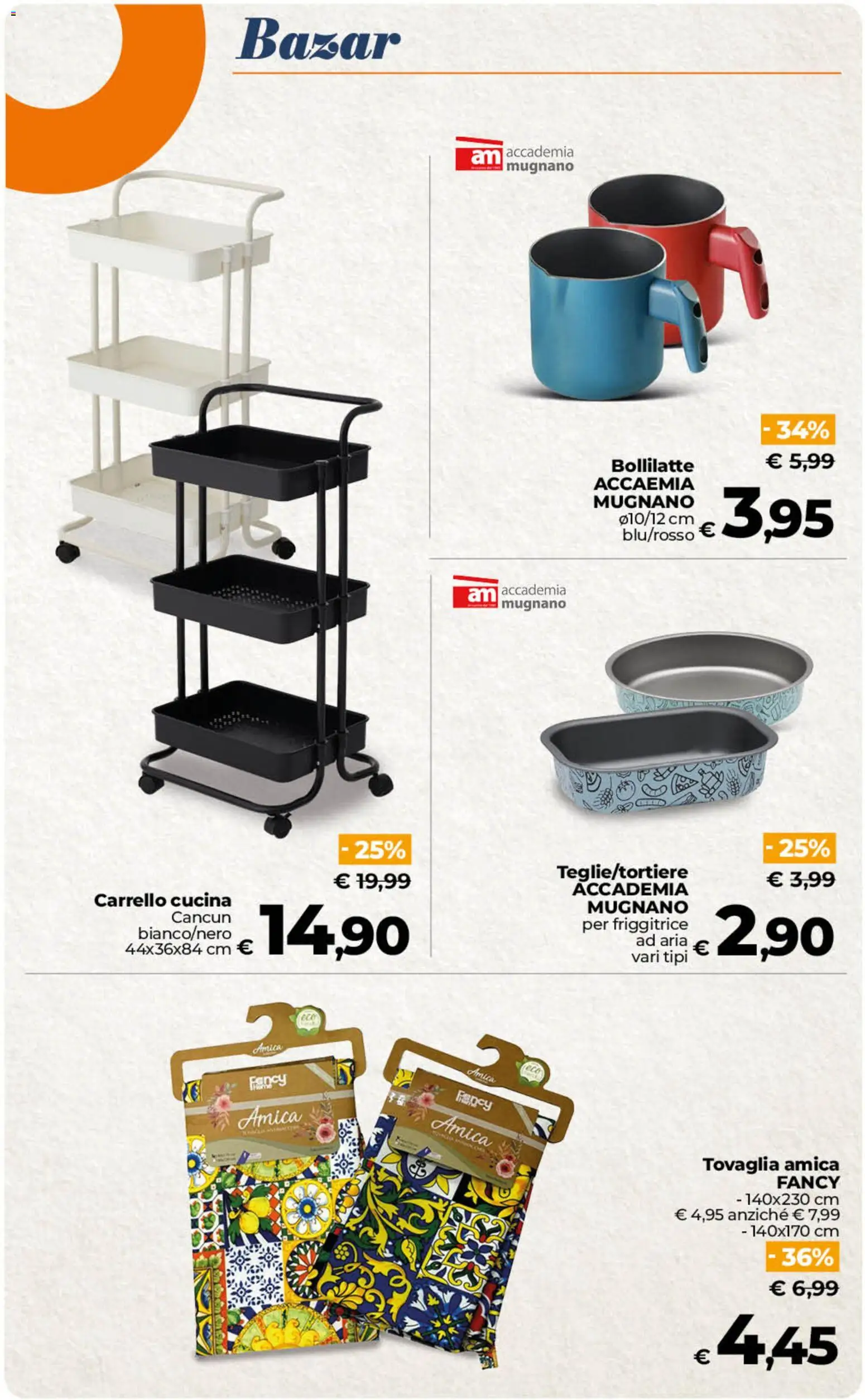 Volantino Ipercoop del 23/10/2026 | Pagina: 54 | Prodotti: Carrello, Friggitrice, Tovaglia