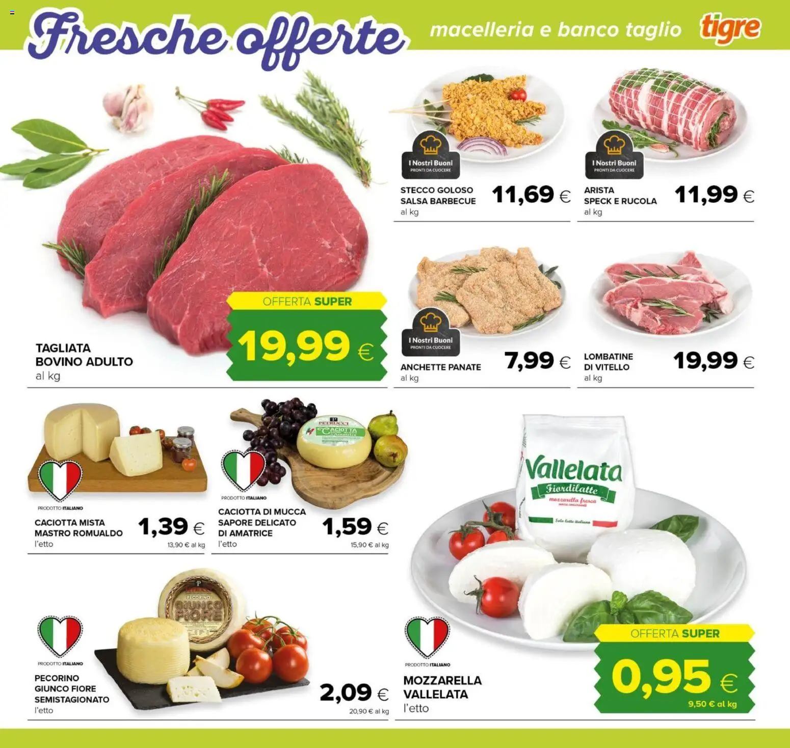 Volantino Tigre del 21.05.2026 | Pagina: 3 | Prodotti: Rucola, Barbecue, Vitello, Salsa barbecue