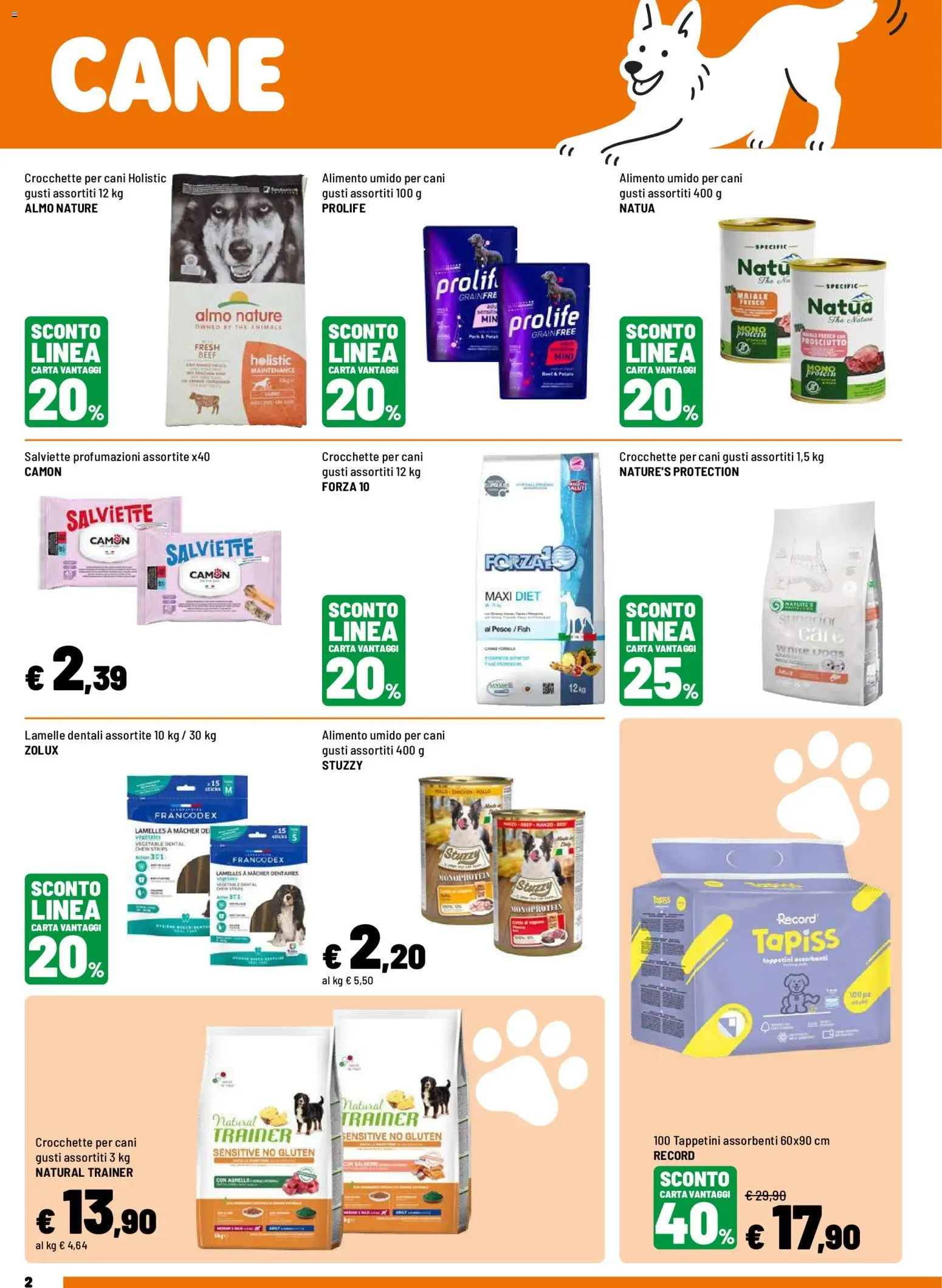Volantino Iper del 01/10/2026 | Pagina: 2 | Prodotti: Maiale, Prosciutto, The, Crocchette per cani