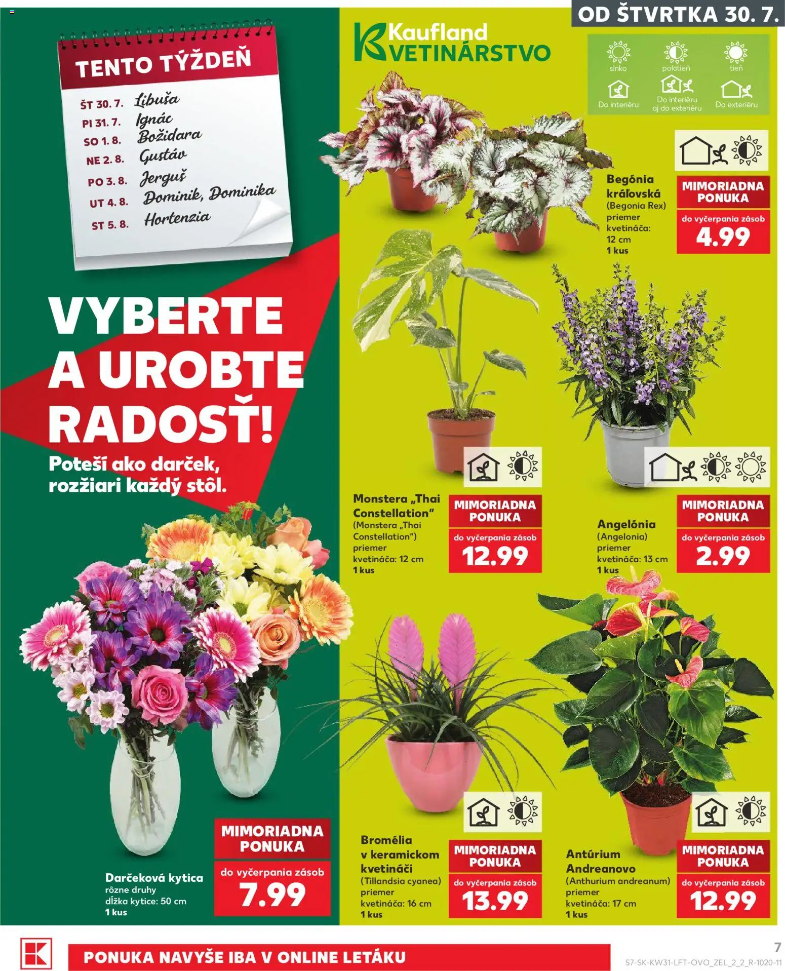 Nové Kaufland akcie – leták je platný od 30.07.2026 | Strana: 7