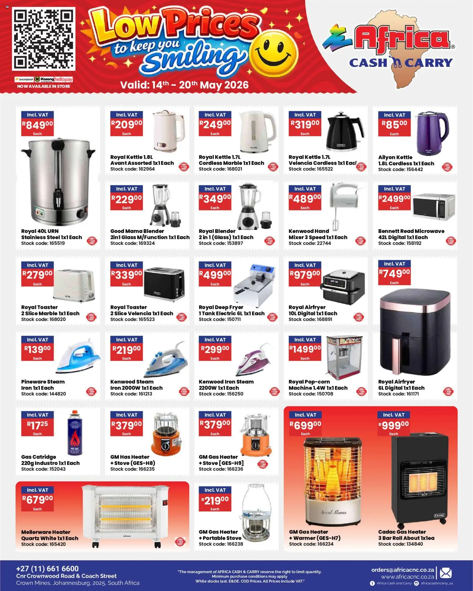 New Africa Cash & Carry catalogue – valid from 14.05.2026 | Page: 22