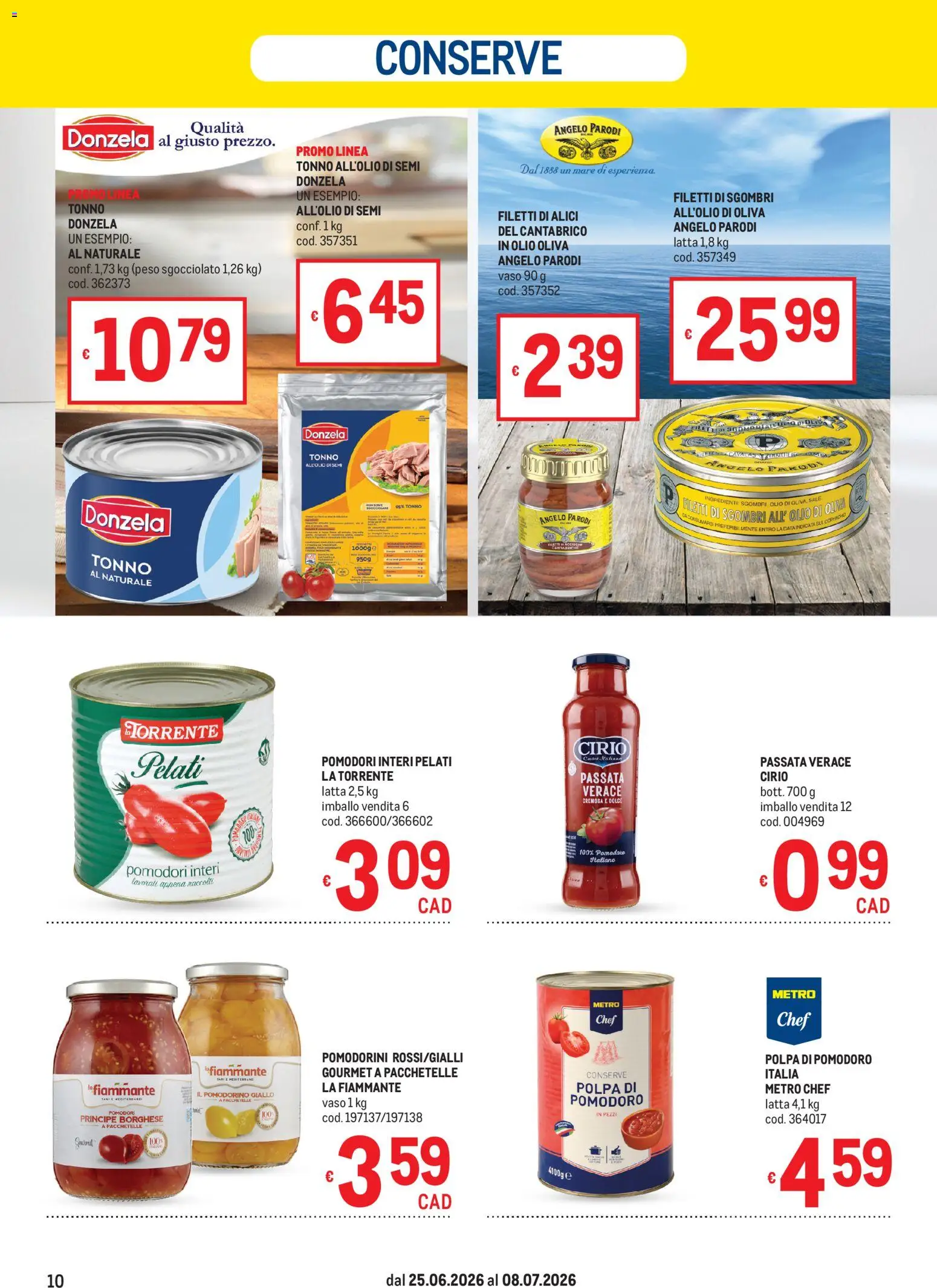 Volantino Metro del 25/06/2026 | Pagina: 10