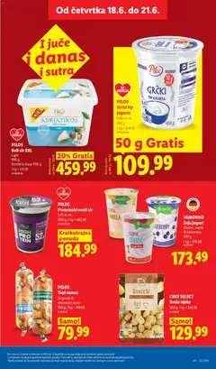 Vemondo Soja jogurt, Classic, vanila ili borovnica 500 g - pregled Lidl kataloga - važi od 18.06.2026 | Strana: 25