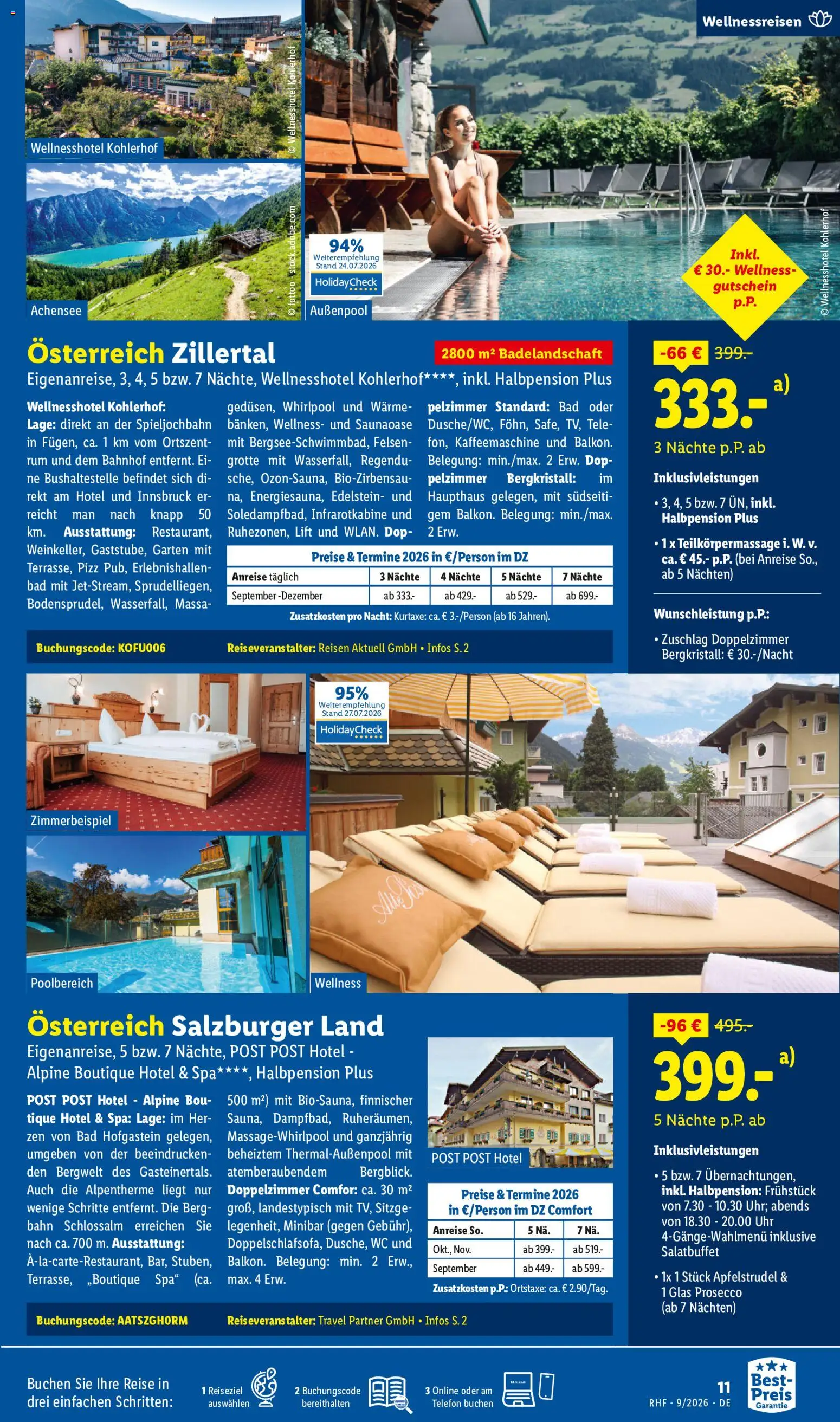 Lidl Reisen Prospekt – gültig ab 29.08.2026 | Seite: 11 | Produkte: Kaffeemaschine, Bad, Prosecco, Telefon