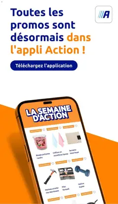 Action - Prévisualisation de Action catalogue valide à partir de 19/08/2026 | Page: 35 | Produits: Chiffons, Marteau, Bougie parfumee, Piles