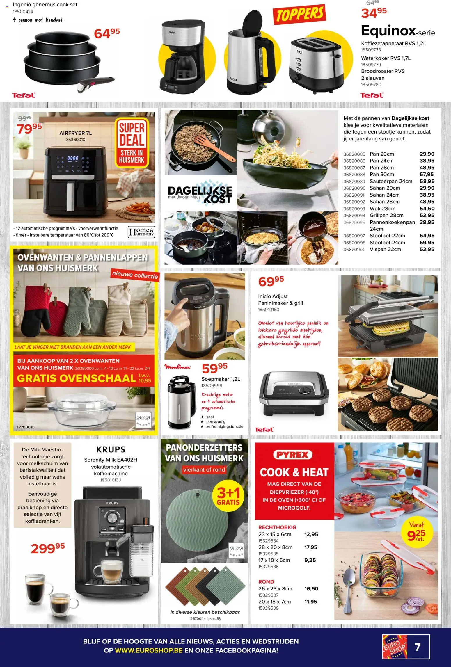 {H1} | Pagina: 7 | Producten: Waterkoker, Koffiezetapparaat, Koffiemachine, Pan