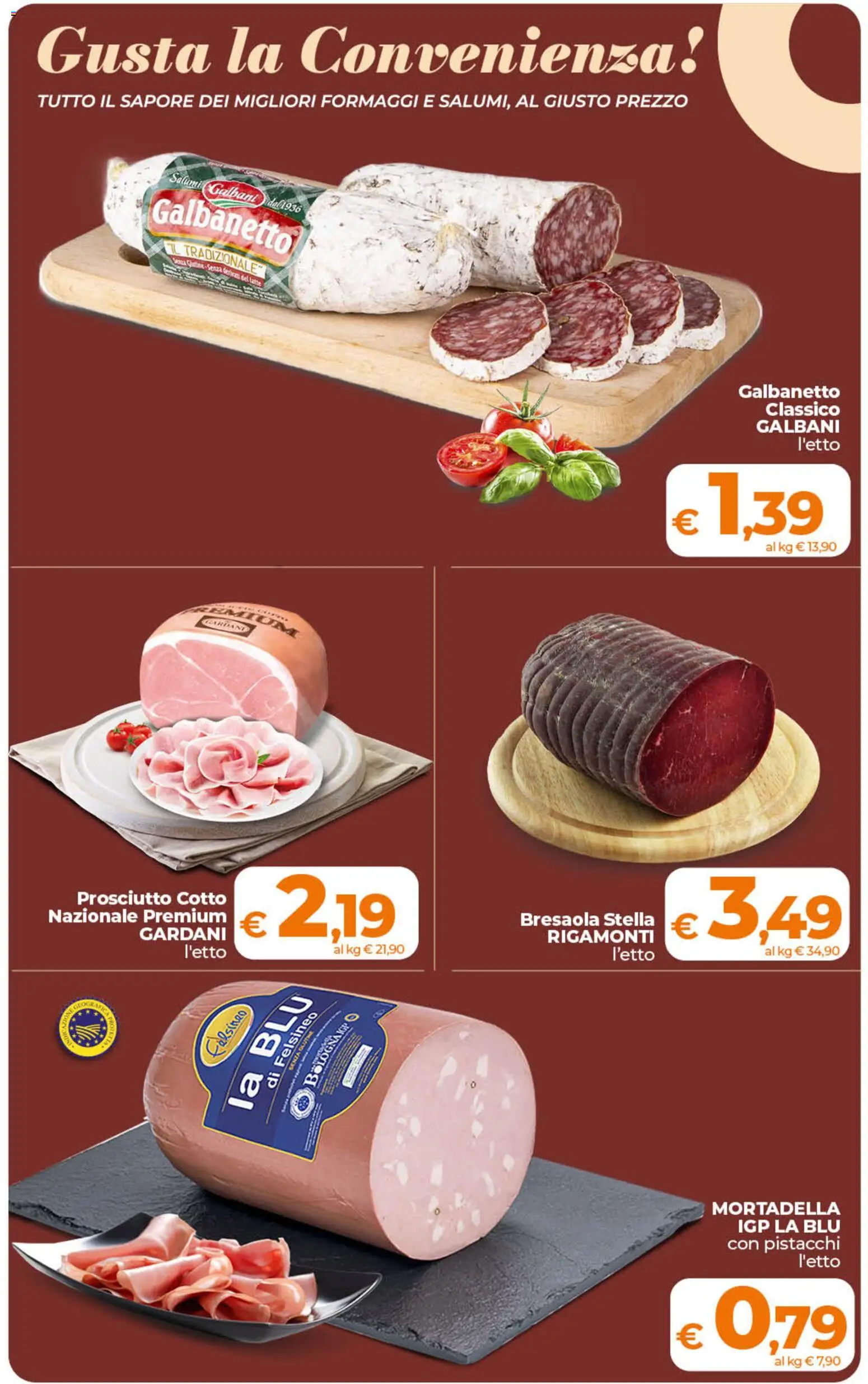 Volantino Ipercoop del 29.05.2026 | Pagina: 16 | Prodotti: Prosciutto Cotto, Latte, Prosciutto, Pistacchi
