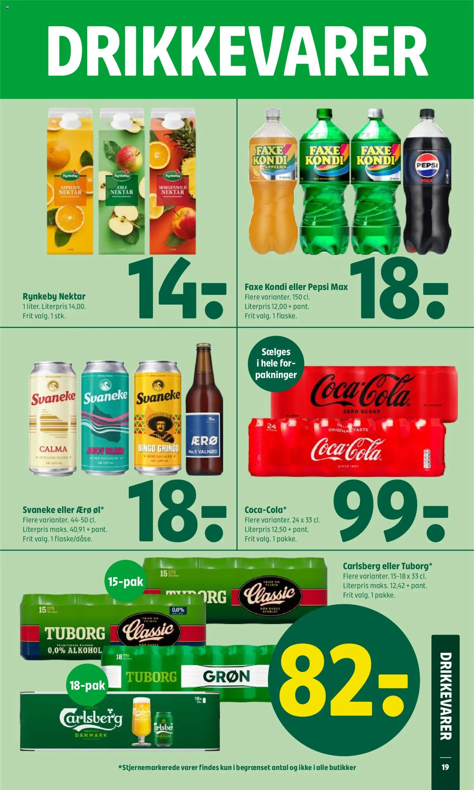 Coop 365 tilbudsavis – gyldig fra 07.05.2026 | Side: 23 | Produkter: Juice, Faxe Kondi, Pepsi, Pepsi Max