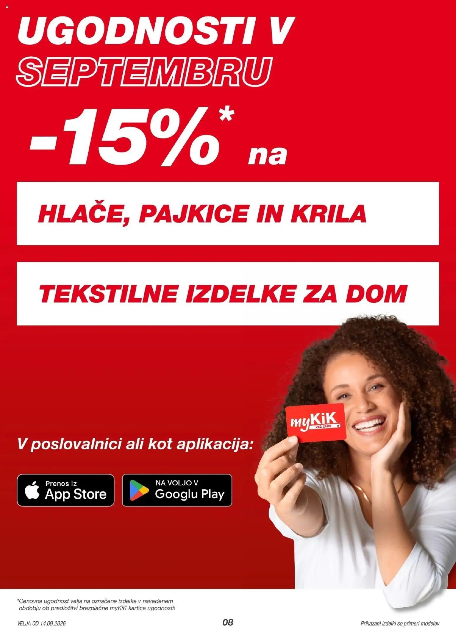 Kik katalog veljaven od 11.09.2026 | Stran: 8 | Izdelki: Pajkice