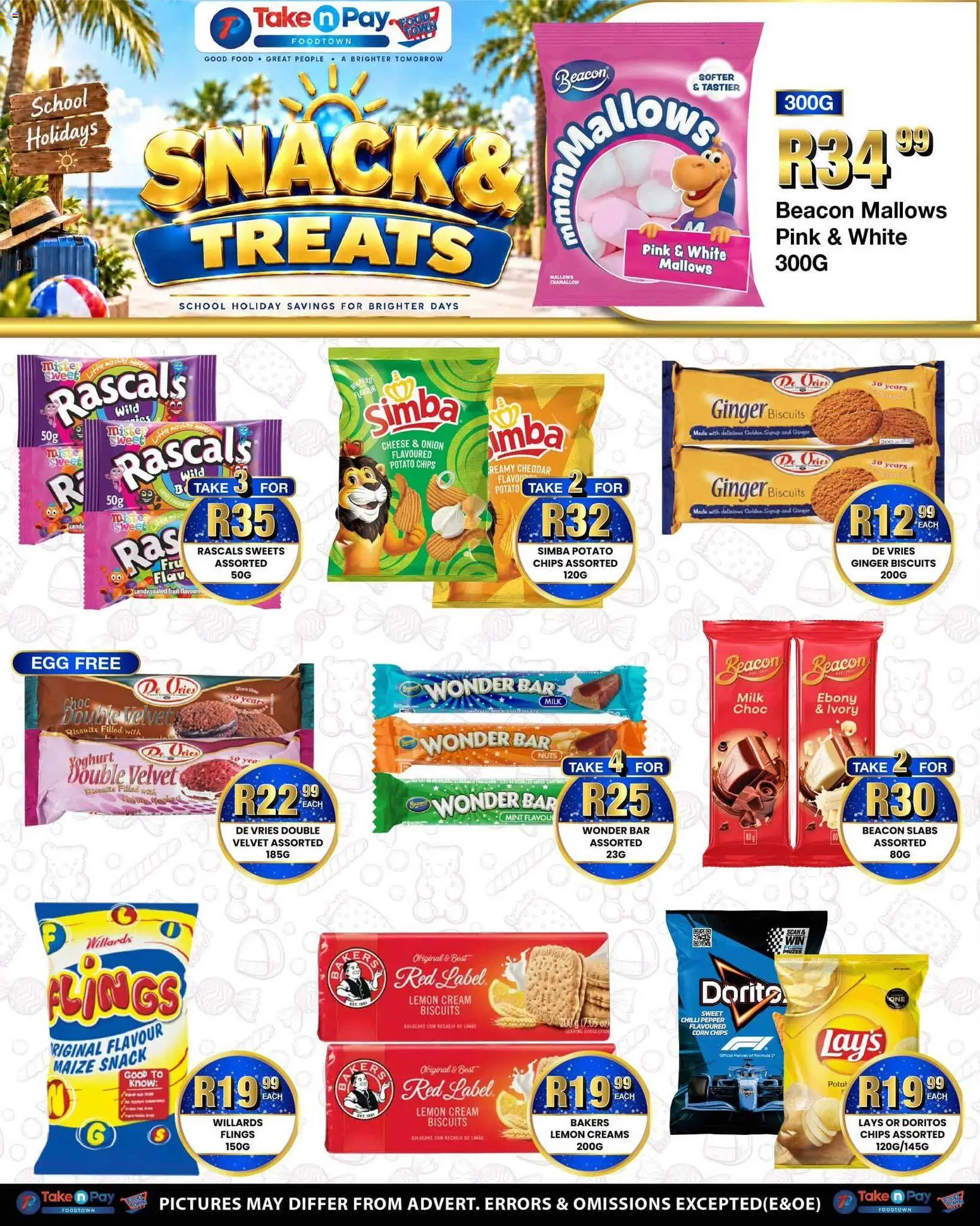 New Take n Pay catalogue – valid from 28/09/2026 | Page: 10 | Products: Sweets, Biscuits, Cream, Syrup