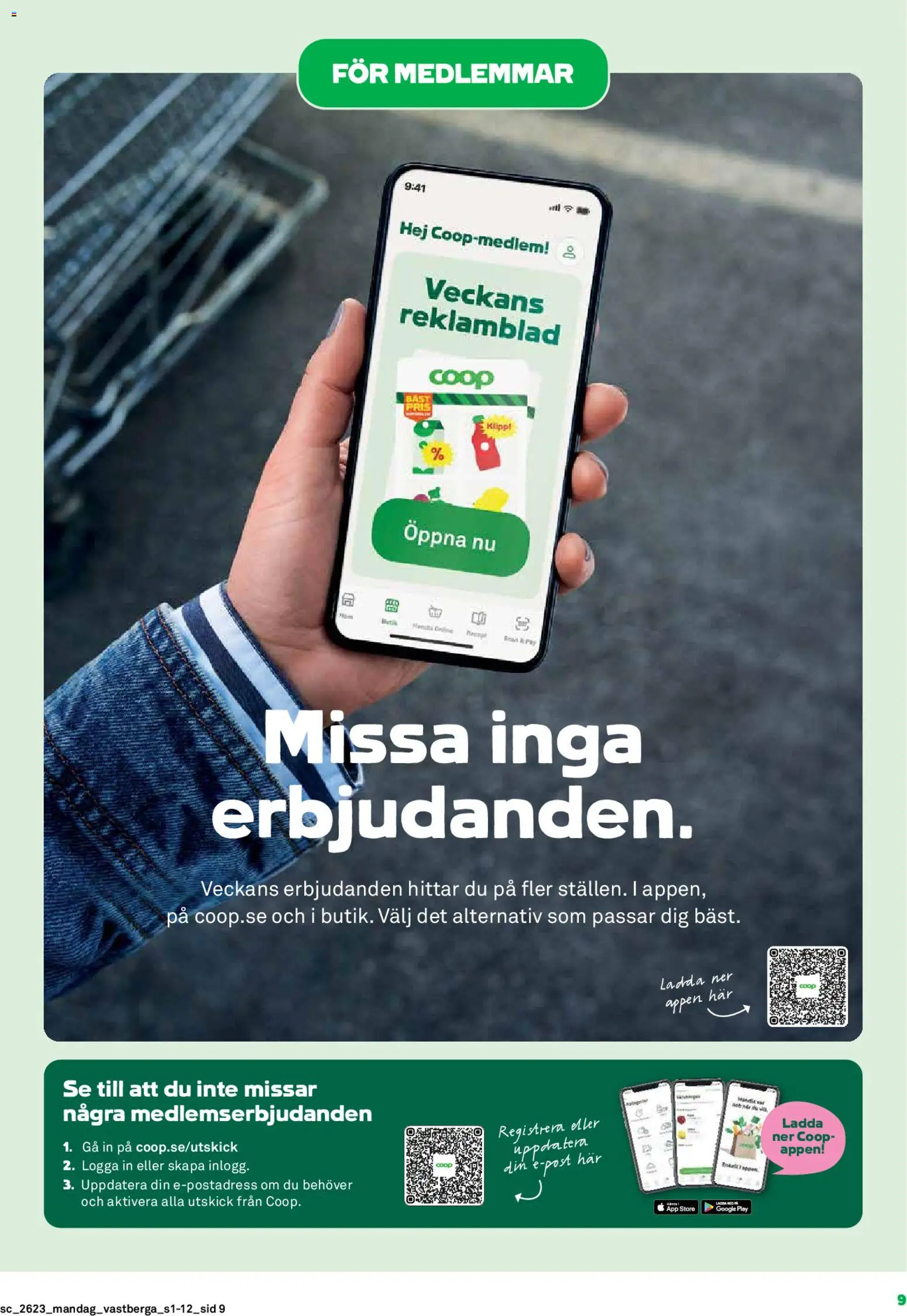 Coop Forum reklamblad aktuell från 01.06.2026 | Sida: 9