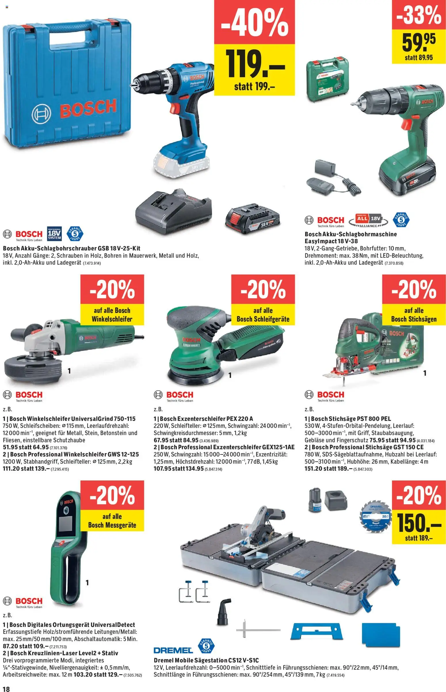 Jumbo aktionen – gültig ab 04.06.2026 | Seite: 18 | Produkte: Ladegerät, Stativ, Bosch