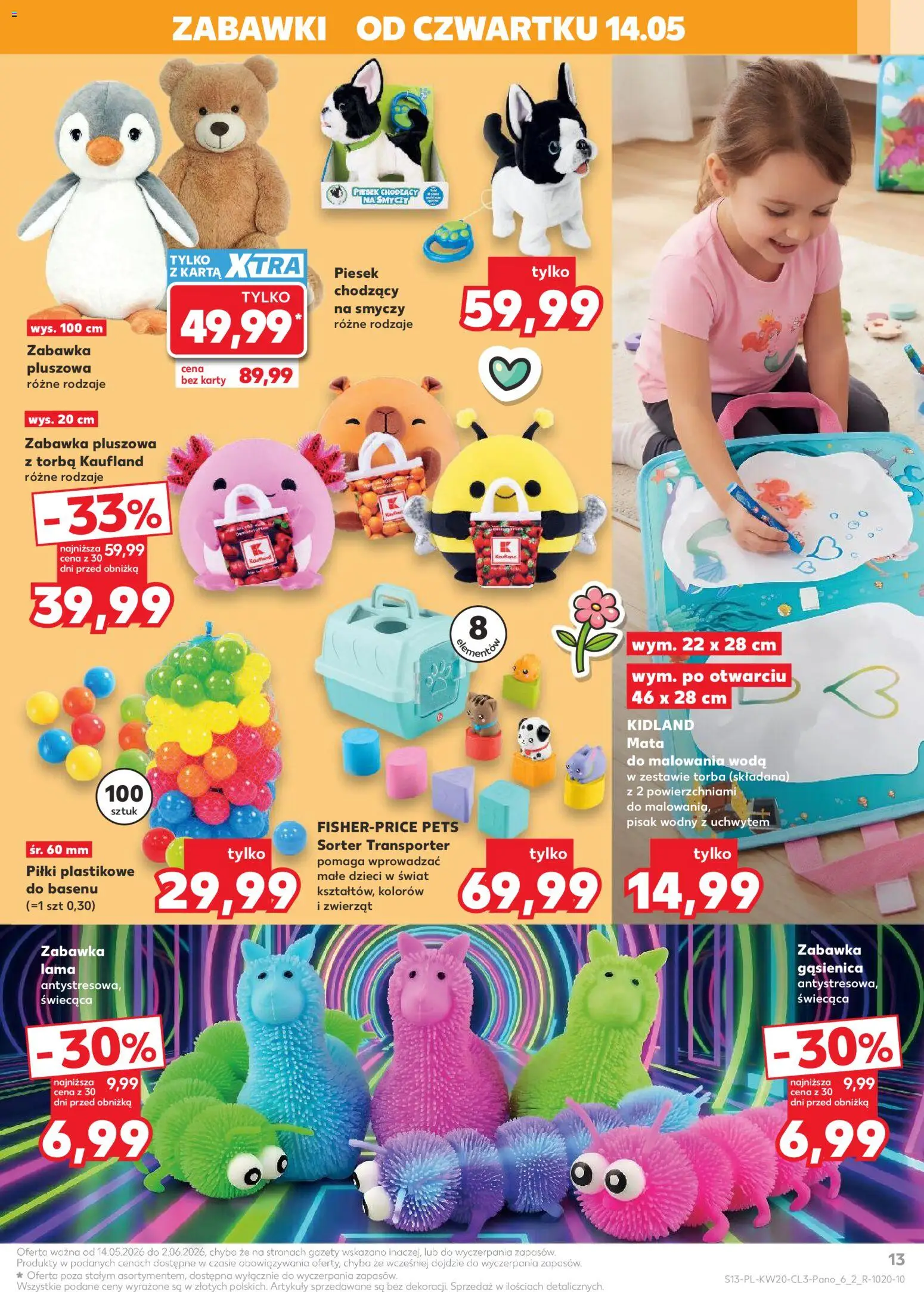 Kaufland Polsko leták - Dzień Dziecka od 14.05.2026 | Strana: 13