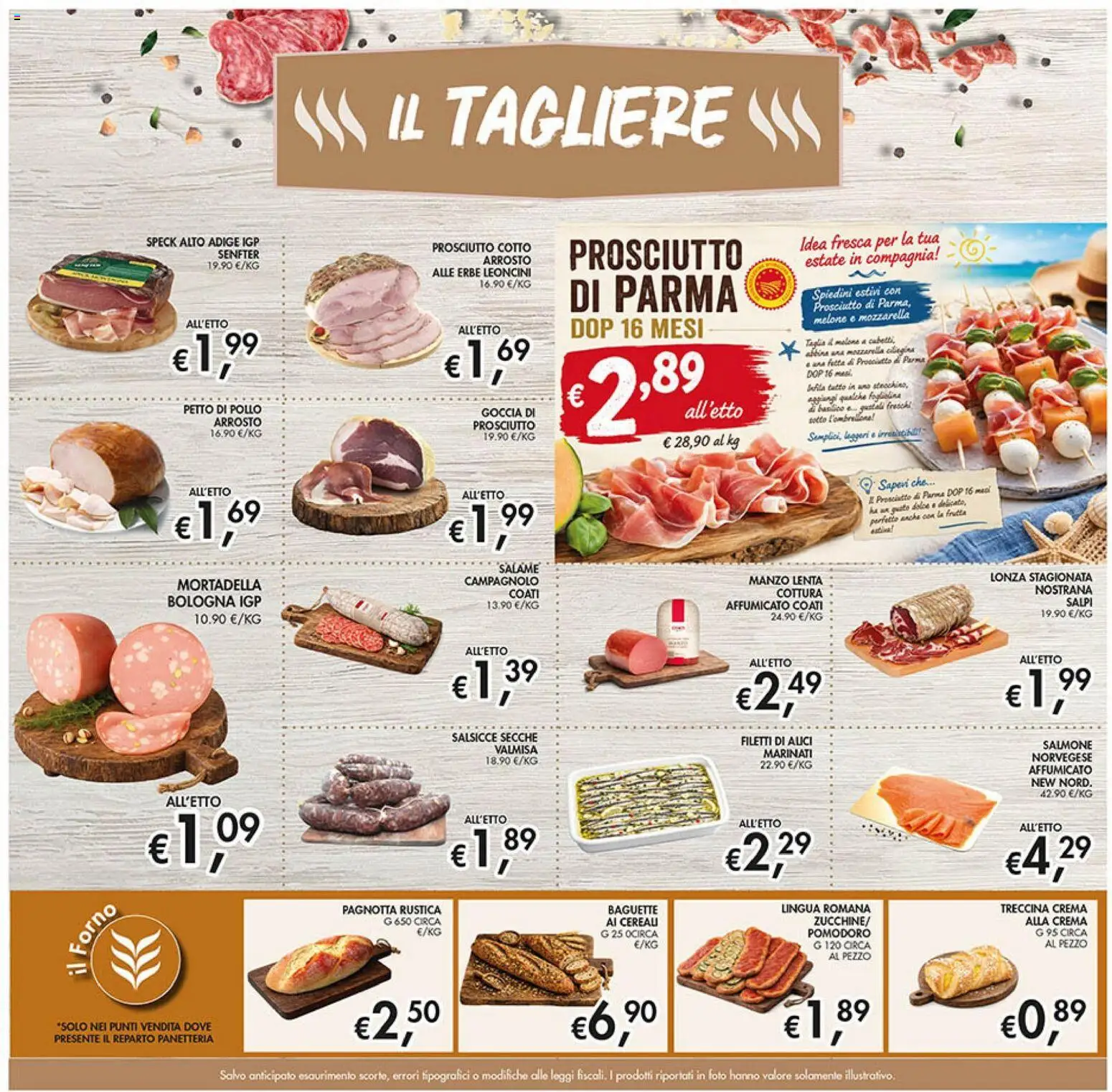 Volantino Coal del 30/07/2026 | Pagina: 7 | Prodotti: Salame, Pollo, Cereali, Pomodoro