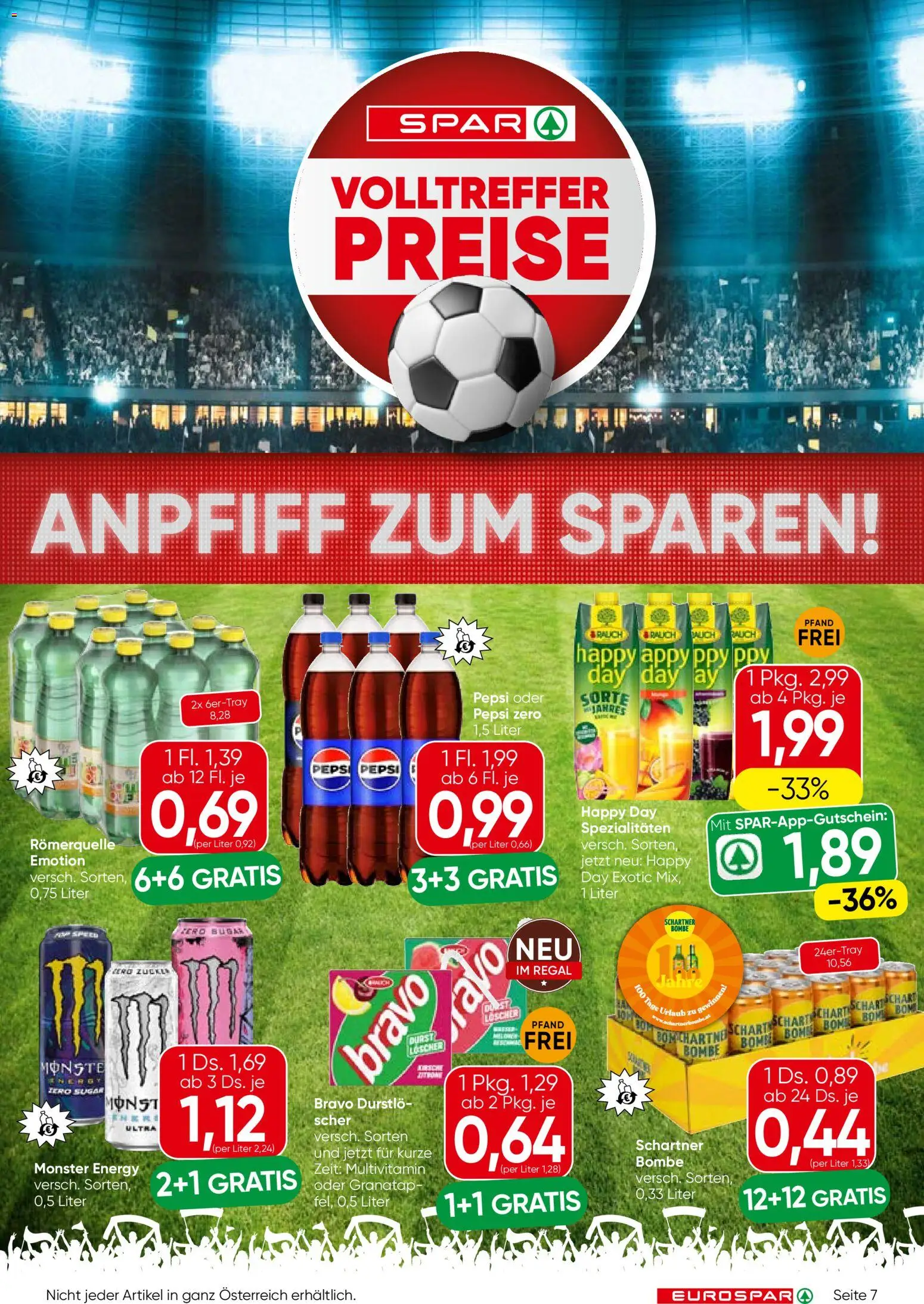 Eurospar Flugblatt gültig ab 01.07.2026 | Seite: 7