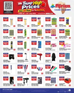 Africa Cash & Carry specials catalogue – valid from 16/07/2026 | Page: 23