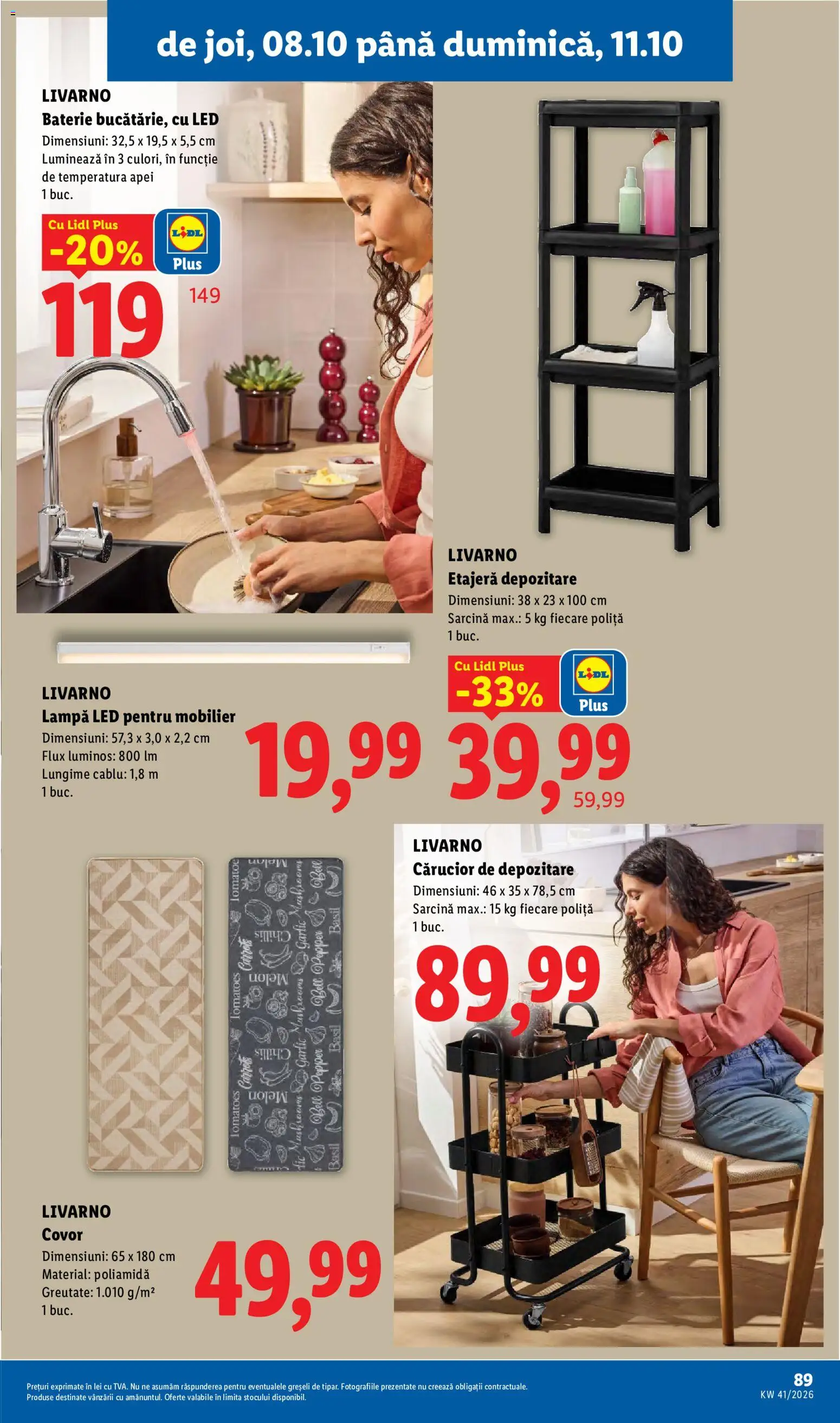 Noul catalog Lidl – valabil de la 05.10.2026 | Pagină: 89