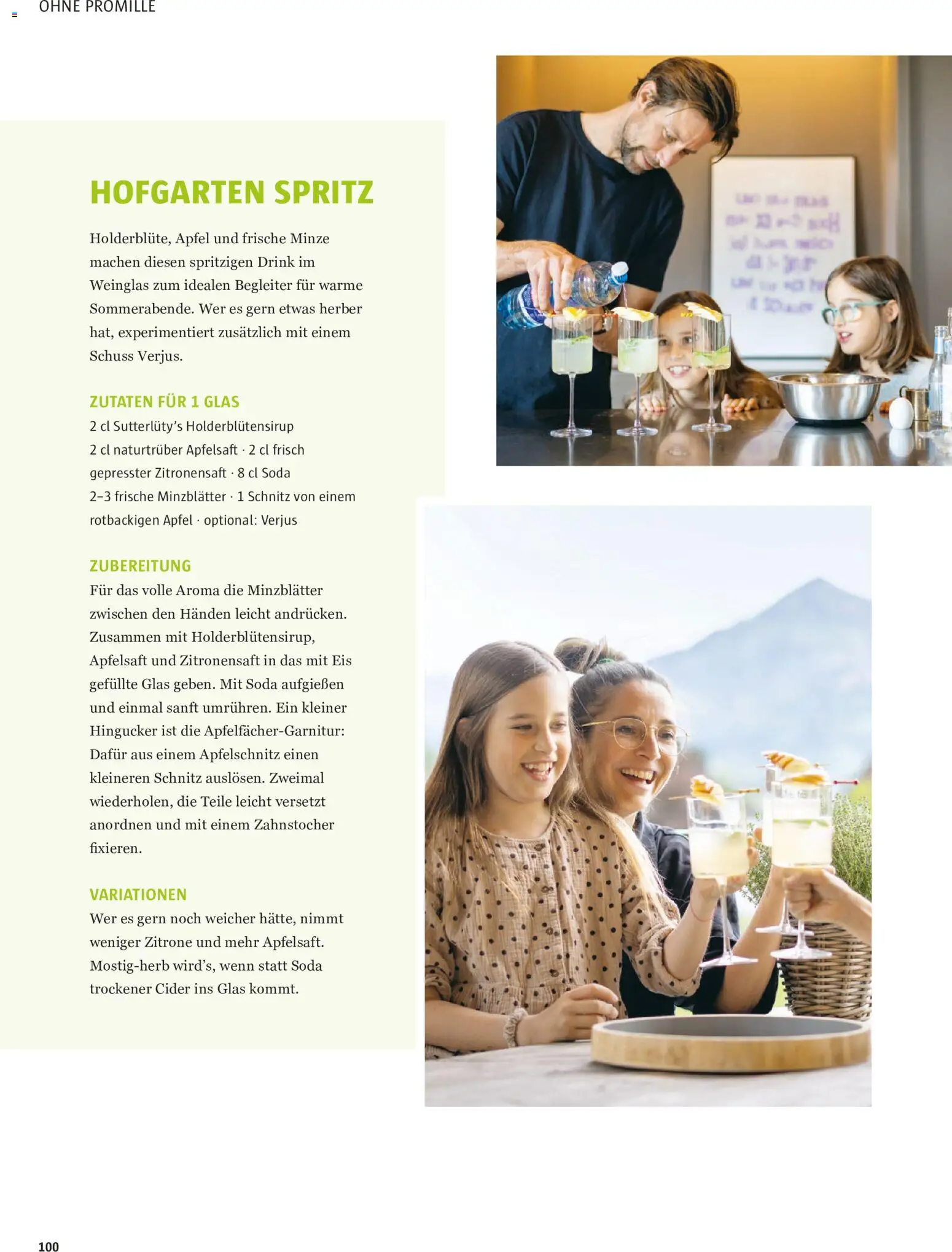 Sutterlüty Sommer 2026 gültig ab 21.10.2026 | Seite: 100 | Produkte: Eis, Zutaten, Apfelsaft, Äpfel