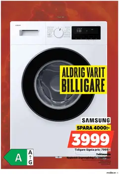 Power erbjudanden - Förhandsvisning av reklamblad från butik Power aktuell från 27/02/2026 | Sida: 41 | Produkter: Kläder, Tvättmaskin
