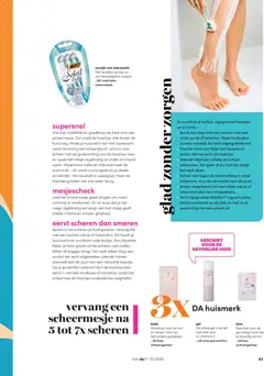 Da folder - Magazine - Voorbeeld van een folder van Da, geldig van 13-06-2026 | Pagina: 63 | Producten: Tondeuse, Schuim, Kokosmelk, Aloë Vera