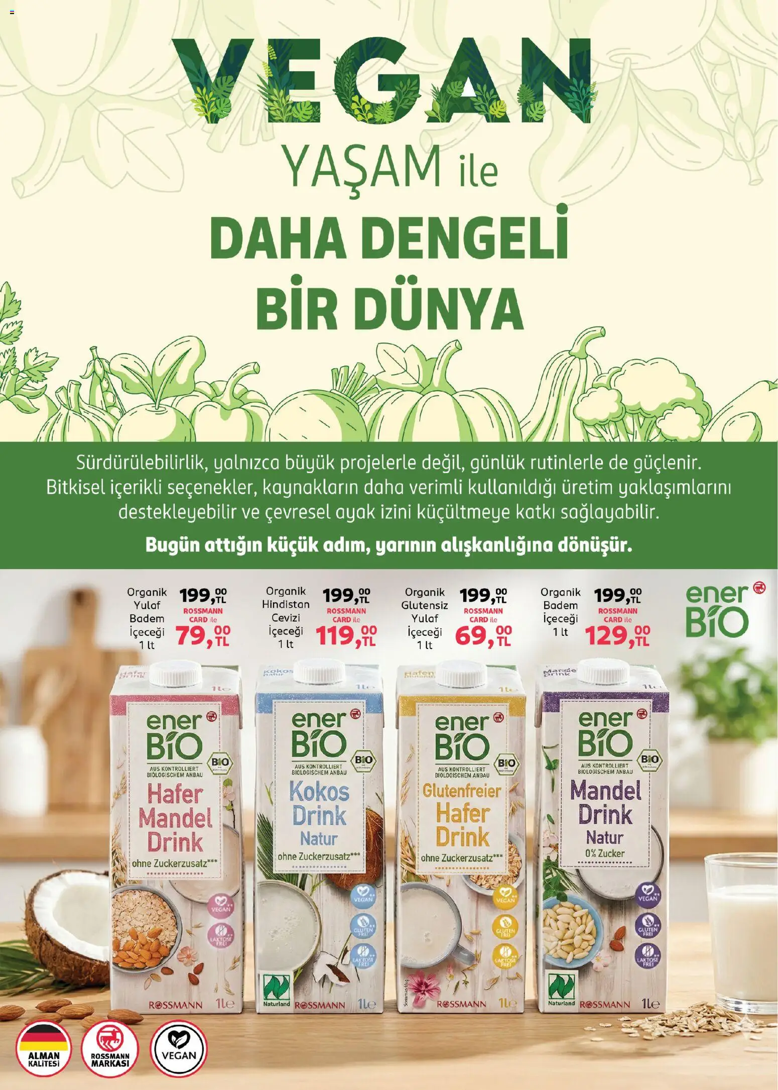 Rossmann - Mart Kişisel Bakım Kataloğu - 02.03.2026 tarihinden itibaren geçerlidir | Sayfa: 5 | Ürünler: Badem, Yulaf, Ceviz