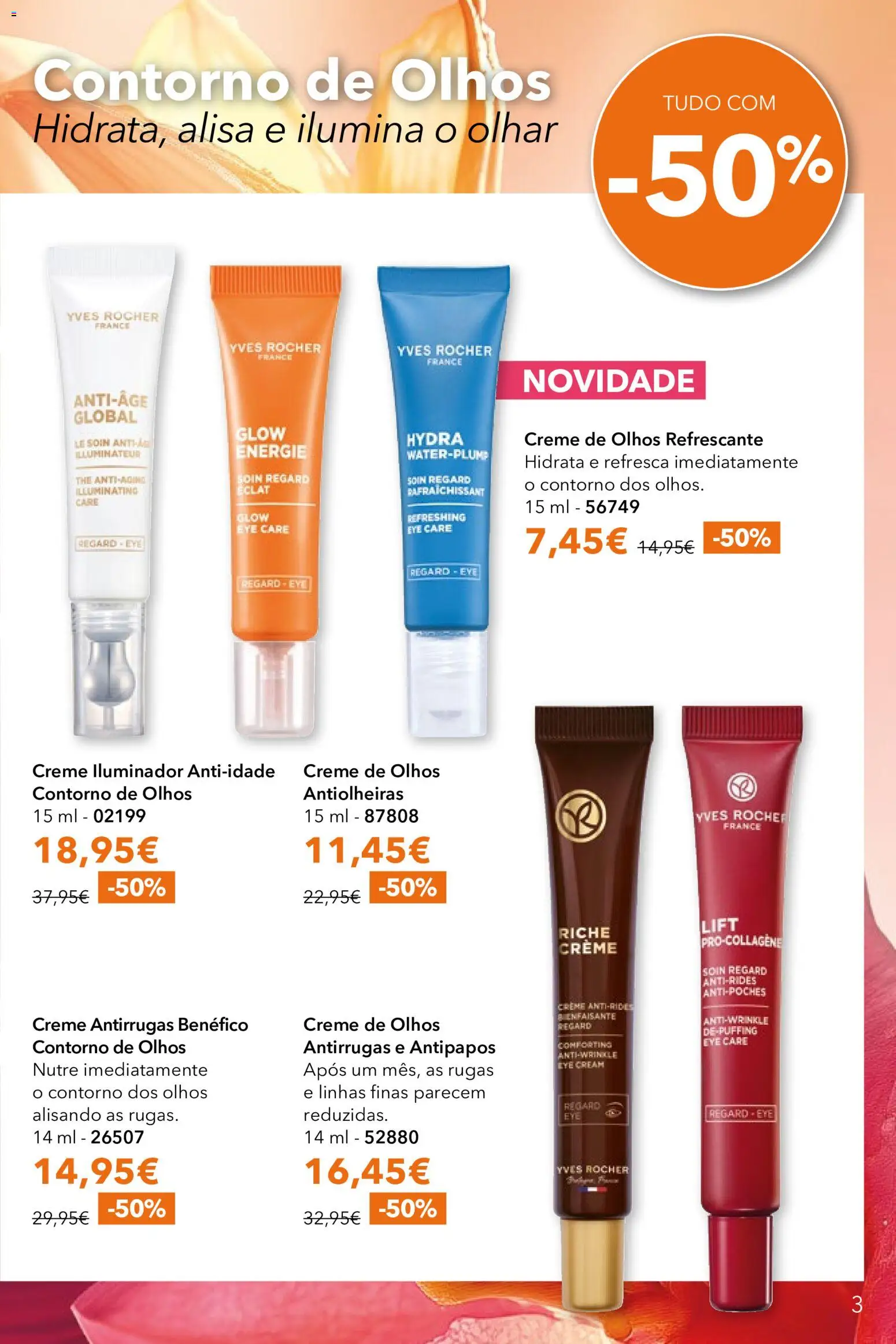 Yves Rocher Beauty must haves │ válido de 03.06.2026 | Página: 3 | Produtos: Iluminador, Creme