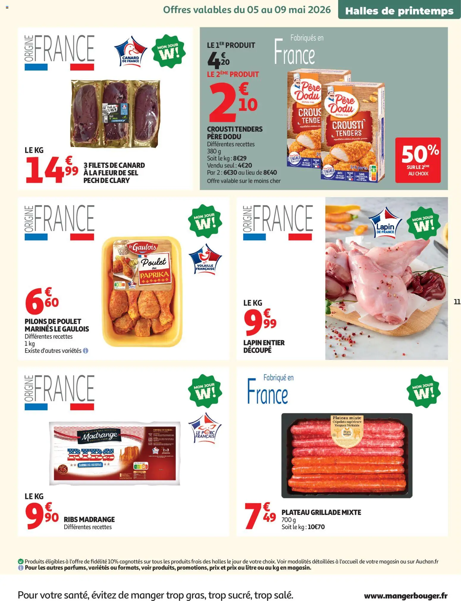 {H1} | Pagina: 11 | Producten: Merguez, Chipolata