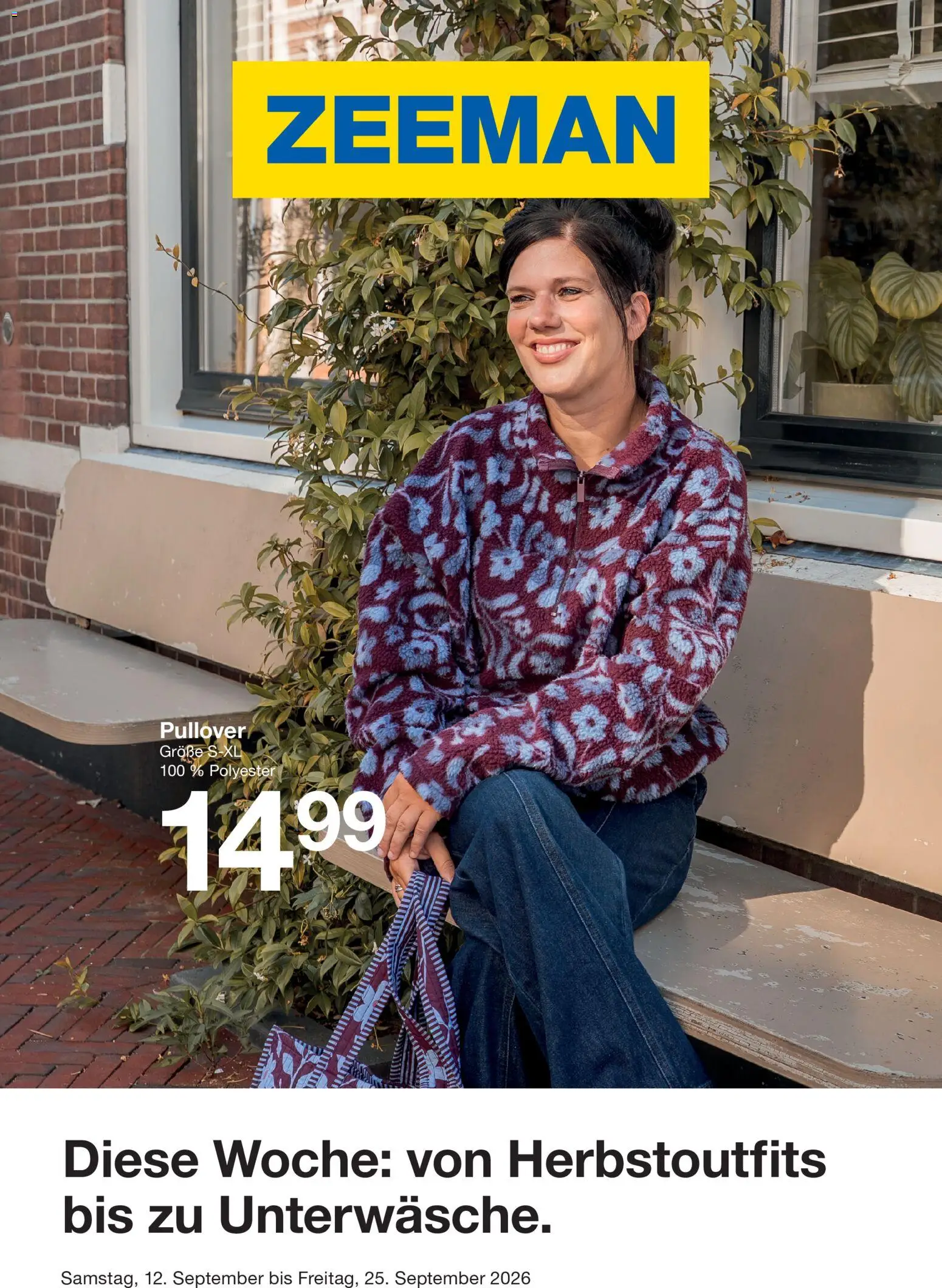 Zeeman Samstag, 12. September Top Angebote