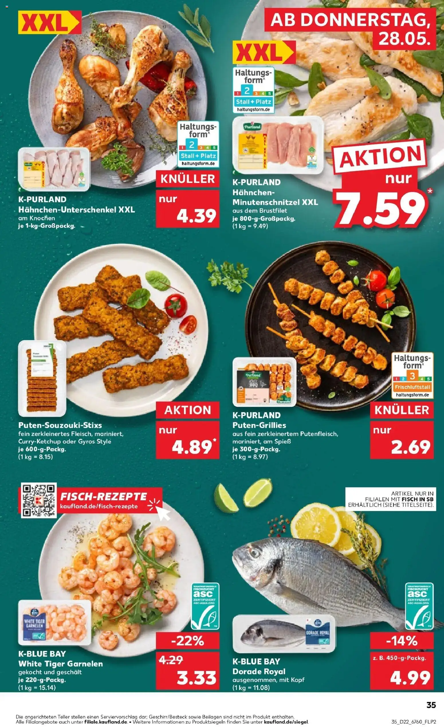 Kaufland Prospekt Sulzbach-Rosenberg – gültig ab 26.05.2026 | Seite: 40 | Produkte: Hahnchen, Garnelen, Gyros, Tiger garnelen