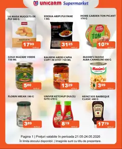 Ofertele Unicarm valabile de la 21.05.2026