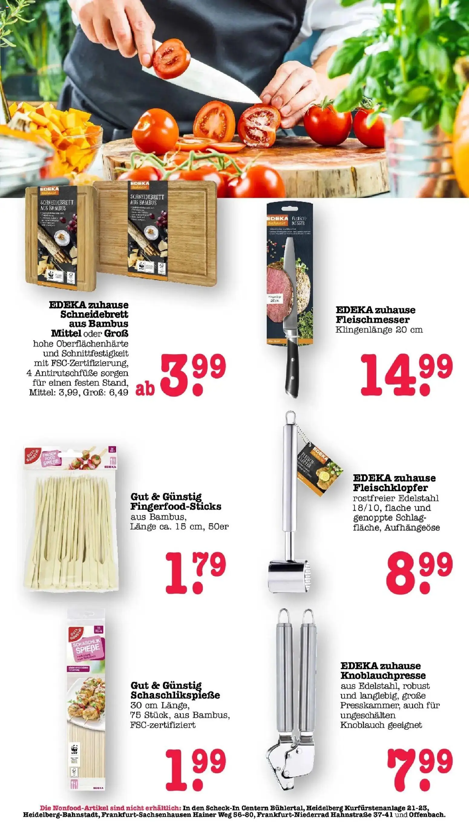 Edeka Prospekt Karlsruhe – gültig ab 27.07.2026 | Seite: 58 | Produkte: Knoblauch, Fleisch