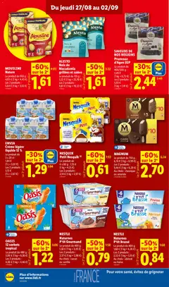LIDL - Prévisualisation de ALESTO Noix de Macadamia grillées et salées, Le produit de 125 g : 3,22 € (1 kg = 25,76 €) valide à partir de 27/08/2026 | Page: 14