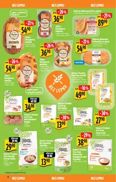 Náhled letáku Albert katalog - Bio od 08.07.2026 | Strana: 8 | Produkty: Vločky, Kukuřičné chlebíčky, Bezlepkové pečivo, Pečivo