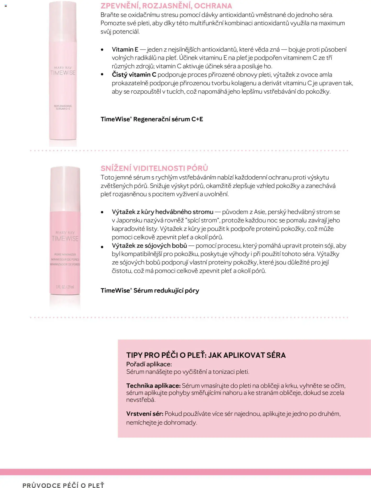 Mary Kay katalog - Průvodce péčí o pleť od 03.08.2026 | Strana: 66 | Produkty: Vitamin c, Ovoce, Proteiny, Protein