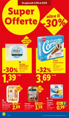 Anteprima del volantino COSSU Ravioli di ricotta allo zafferano, 500 g confezione valido a partire dal 03/09/2026 | Pagina: 22