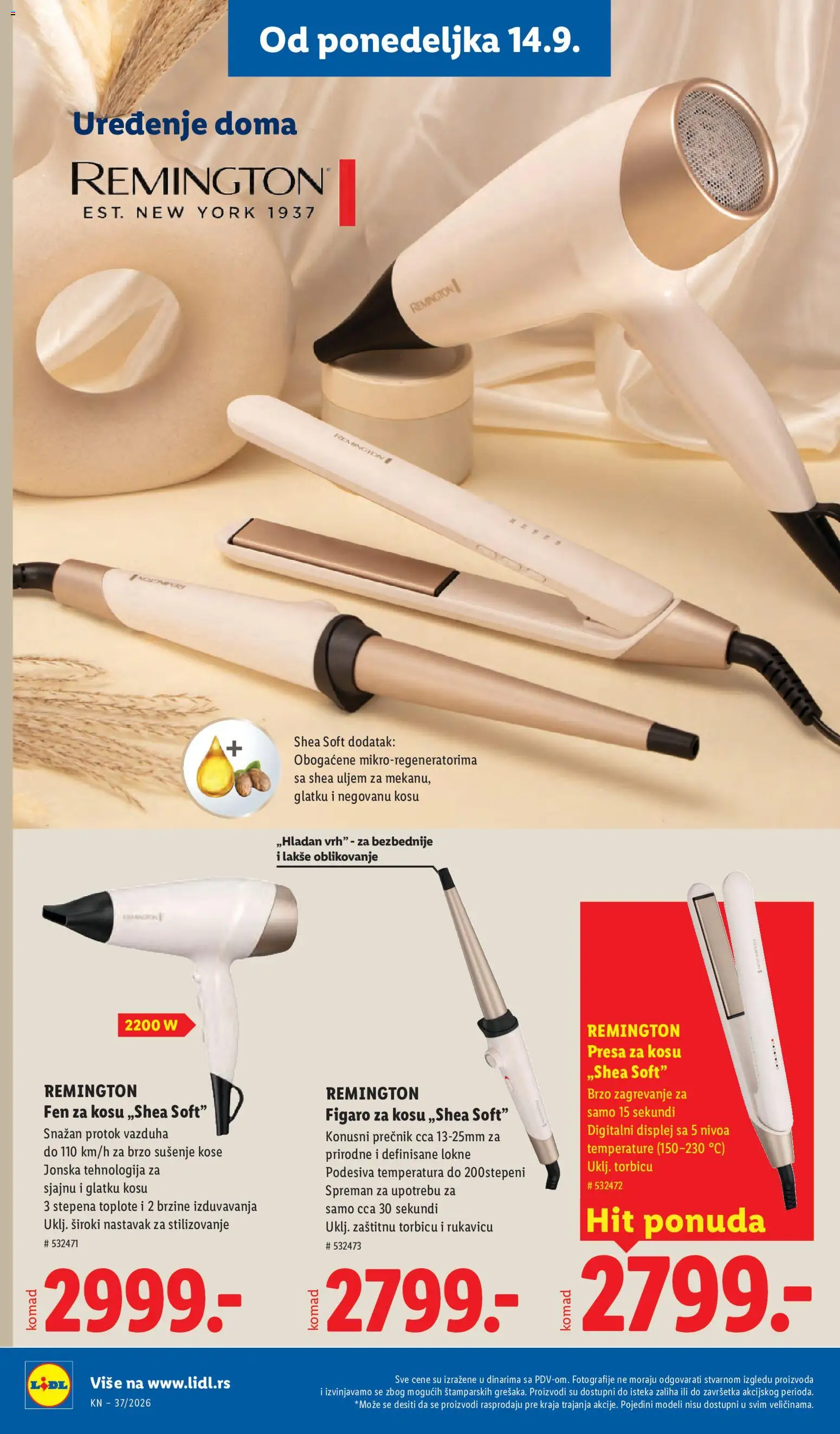 Lidl katalog - važi od 10.09.2026 | Strana: 84