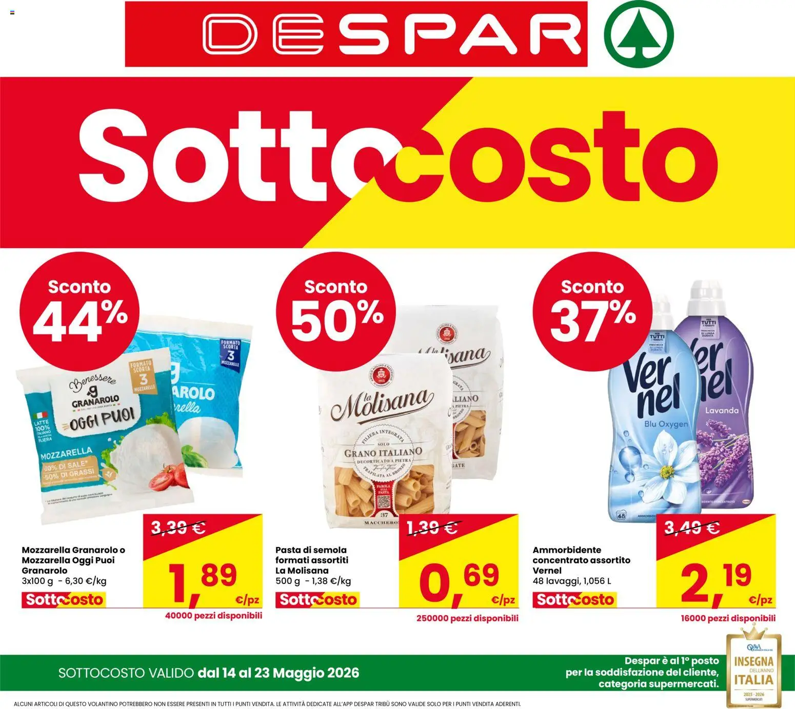 Volantino Despar del 14.05.2026 | Pagina: 1