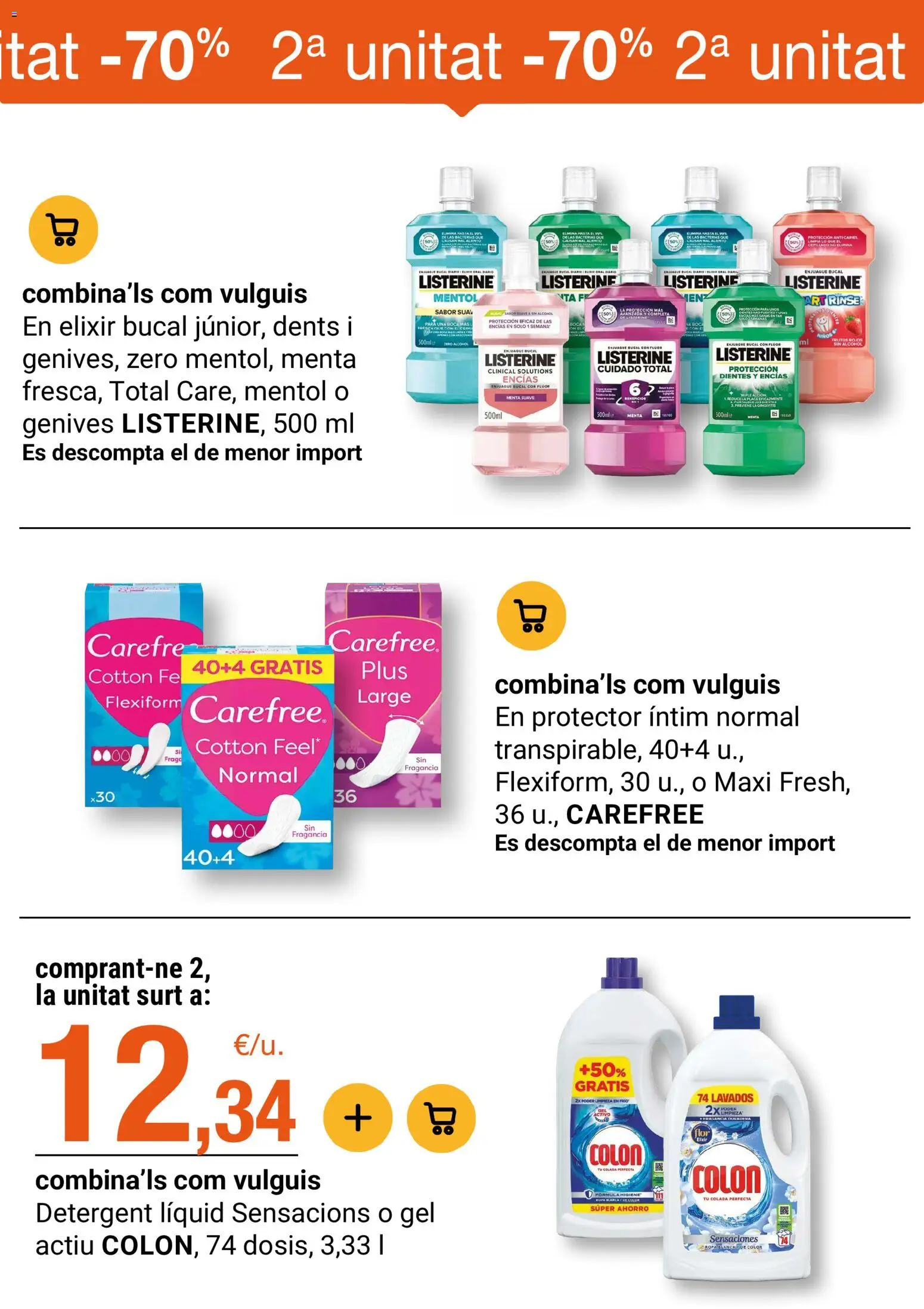 Bonpreu folleto │ válido desde el 29/09/2026 | Página: 57 | Productos: Fragancia, Enjuague bucal, Listerine, Alcohol