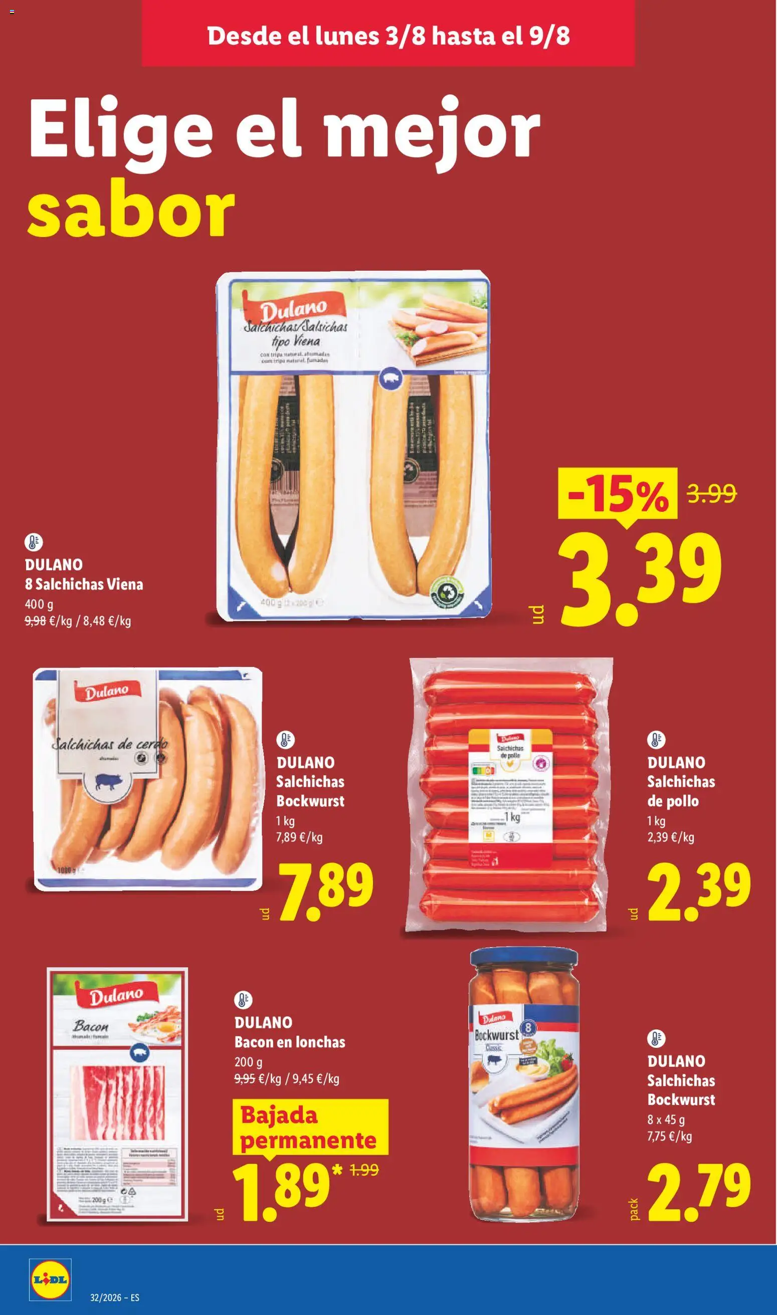 Lidl folleto │ válido desde el 03/08/2026 | Página: 18