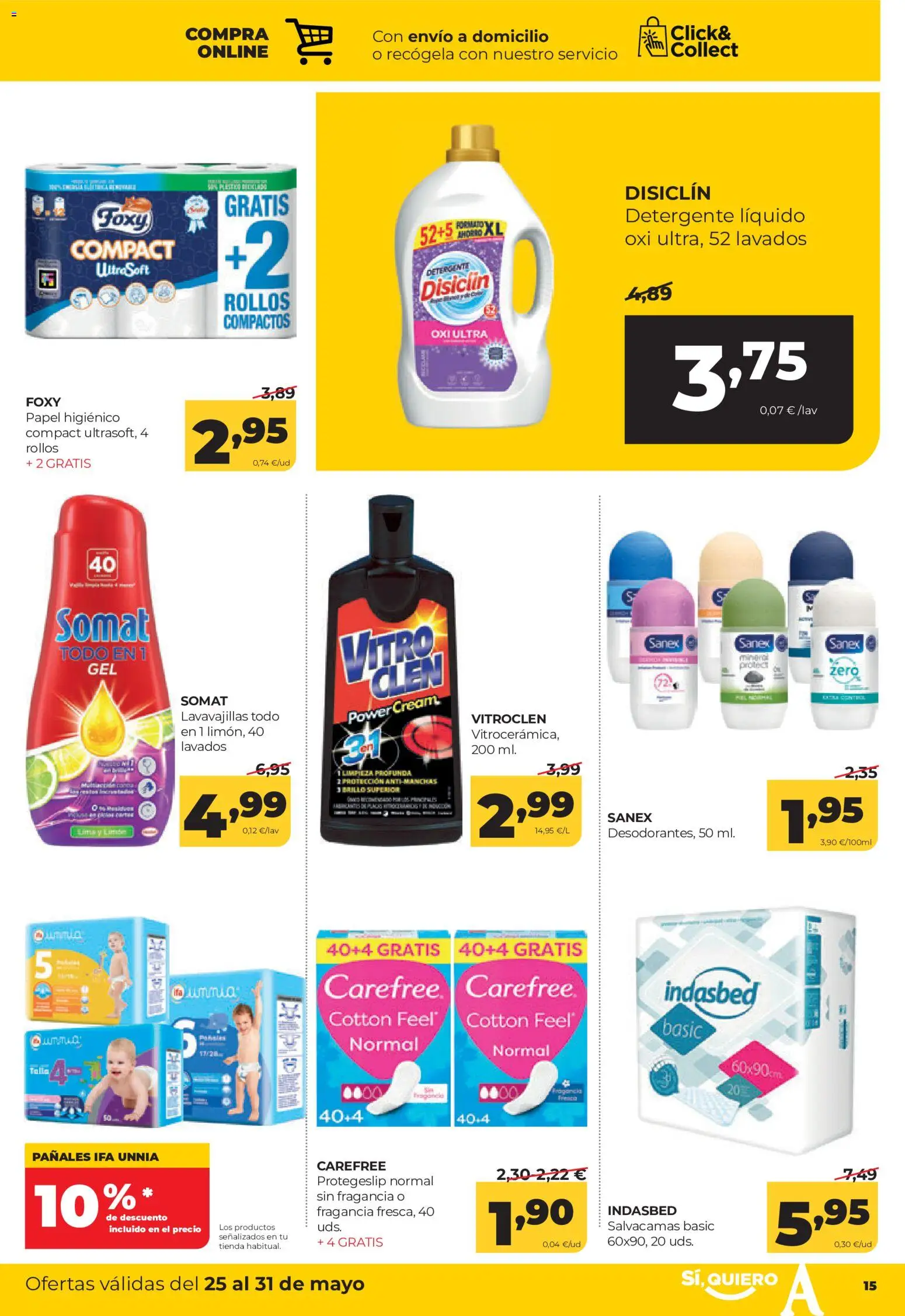 Alimerka folleto Castilla y León │ válido desde el 25.05.2026 | Página: 15 | Productos: Fragancia, Lima, Detergente, Detergente líquido